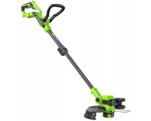 Триммер аккумуляторный GREENWORKS 2113207UA 24V, 30 см, с 1хАКБ 2 Ач и ЗУ купить с доставкой и официальной гарантией