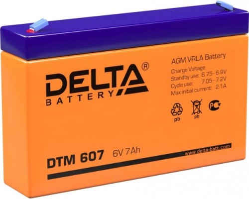 Аккумулятор DELTA DTM 607