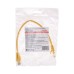 Патч-корд REXANT 02-0105-03 U/UTP, CAT 5e, RJ45-RJ45, 26AWG, LSZH, желтый 0,3м