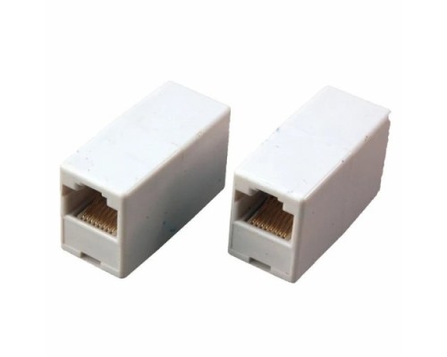 Переходник сетевой REXANT 06-0111-A LAN, гнездо 8Р8С (RJ-45)-гнездо 8Р8С (RJ-45)