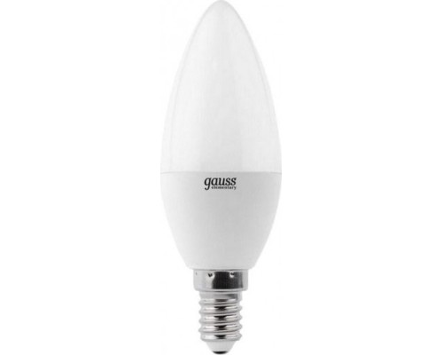 Лампа светодиодная GAUSS Свеча elementary 10w 750lm 6500k e27 led [30230]