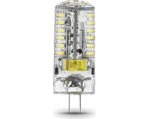 Лампа светодиодная GAUSS G4 g4 ac150-265v 3w 240lm 4100k силикон led [107707203]