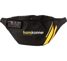 Сумка поясная HANSKONNER HKWB0001 2 отделения, 360ммx150ммx70мм, кодовый замок, pat.