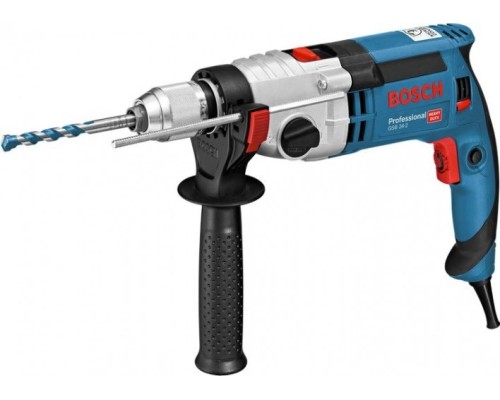 Дрель ударная сетевая BOSCH GSB 24-2 (БЗП) двухскоростная [060119C801] Кейс L-Case