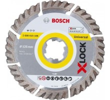 Алмазный диск универсальный BOSCH X-LOCK 125х22.2 мм Professional for Universal [2608615166]