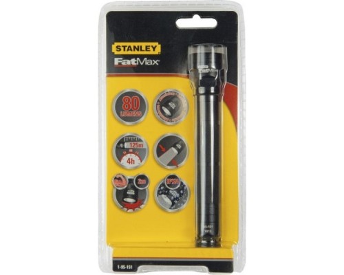 Фонарь светодиодный STANLEY ALUMINIUM TORCH - 2AA 1-95-151 [1-95-151]