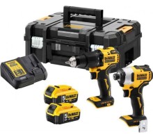 Набор аккумуляторного инструмента DeWALT DCK 2062 P2T (DCD709+DCF809)
