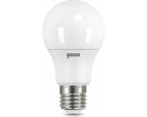 Лампа светодиодная GAUSS A60 a60 12w 1140lm 3000k е27 шаг. диммирование led [102502112-S]