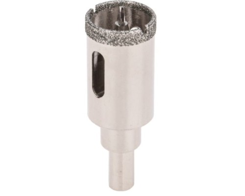 Алмазная коронка для мокрого сверления Kranz KR-92-0008 25мм по керамограниту с центров. сверлом Алмазная коронка для мокрого сверления Kranz KR-92-0008 25мм по керамограниту с центров. сверлом