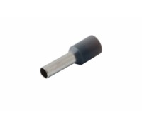 Наконечник REXANT 08-0821 ( уп. 100 шт ) F-9 мм 4 мм² (НШВи 4.0-9) серый [08-0821]