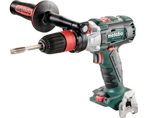 Аккумуляторный шуруповерт METABO GB 18 LTХ BL Q i без АКБ и ЗУ, Metaloc (Резьборез) [603828840] Metaloc + патрон