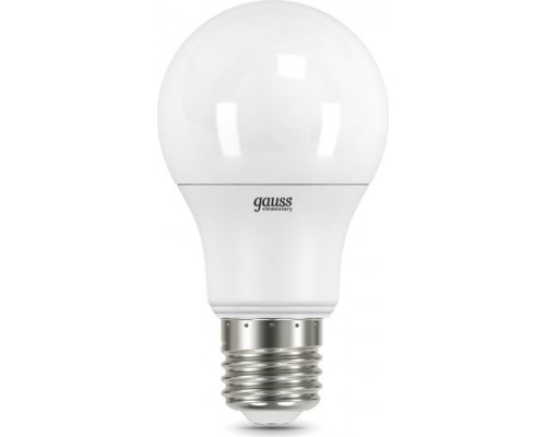 Лампа светодиодная GAUSS A60 a60 7w 680lm 3000k e27 led [102502107]