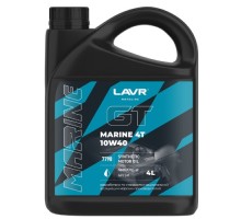 Масло моторное LAVR MOTO GT Marine 4T 10W40 SM, 4 л Ln7790