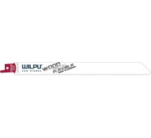 Полотна для сабельных пил WILPU 1014 C/225 древесины с остатками металла, стали 5 шт/уп 1352200005