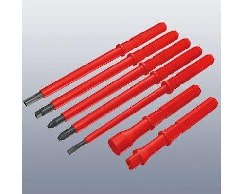 Набор сменных стержней WERA Kraftform Kompakt VDE 60i/65i/67i/16 TORX® WE-003474 [WE-003474]