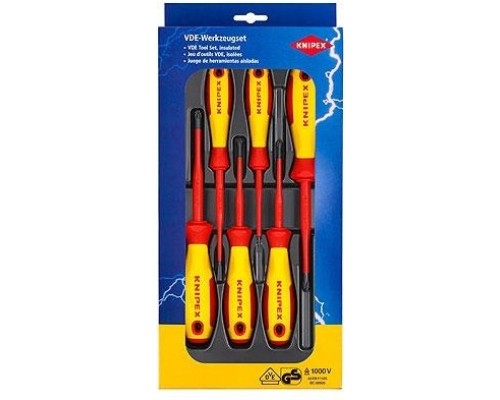 Набор отверток диэлектрических KNIPEX 002012V04 [KN-002012V04]