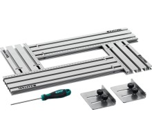 Шаблон фрезерный KRAFTOOL 32807 KRAFTFLEX MFS-200-400 мм, 4шт, с 2 упорами