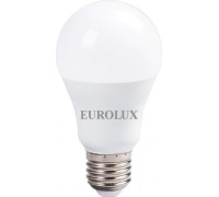 Лампа светодиодная EUROLUX LL-E-A80-25W-230-6K-E27 (груша, 25вт, холод., е27) 76/2/78