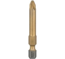 Бита для заворачивания BOSCH Max Grip 49 мм PZ2 3шт 2607001599