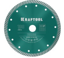 Алмазный диск для резки бетона KRAFTOOL TURBO 180 мм (армированный бетон, кирпич) [36682-180]