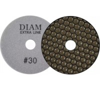 Алмазная тарелка на липучке DIAM АГШК 100*2,0 №30 Extra Line (сухая) 000563