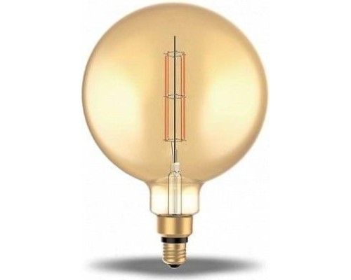 Лампа светодиодная GAUSS G200 filament 6w 890lm 2700к е27 golden straight led [154802118]