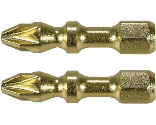 Бита для заворачивания MAKITA B-42232 Impact Gold Shorton PZ3, 30 мм, E-form (MZ), 2 шт.