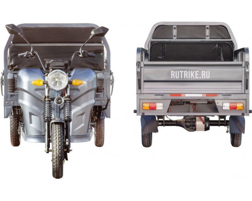 Трицикл грузовой электрический RUTRIKE Мастер 1500 60V1000W Серый-2739 024452-2739 купить с доставкой и официальной гарантией