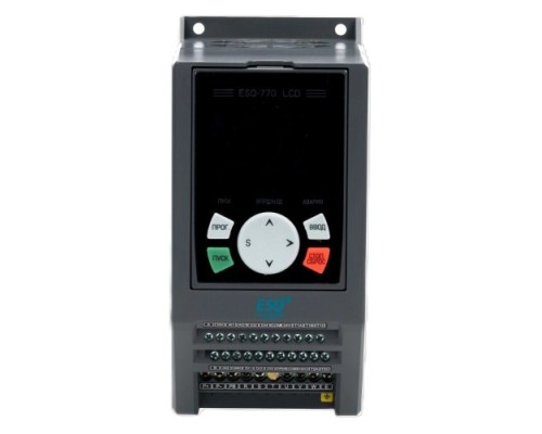 Частотный преобразователь ESQ 770-2S-0007 0.75/1.5квт, 220 в 08.04.304502 купить с доставкой и официальной гарантией