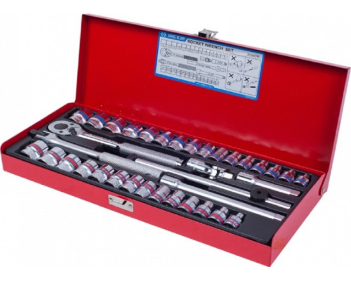 Набор головок 3/8" KING TONY 3036CR, 36 предметов