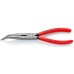 Длинногубцы KNIPEX KN-2621200SB с режущими кромками, губки 40°, 200 мм