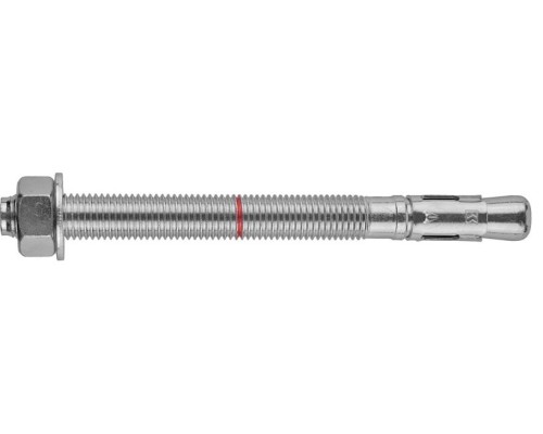 Анкер клиновой KRAFTOOL М10x120 оцинкованный, eta option 7, 25 шт. [302184-10-120]