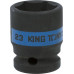 Ударная головка шестигранная 1/2" KING TONY 453523M, 23 мм
