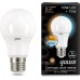 Лампа светодиодная GAUSS A60 a60 10w 930lm 3000k/4100k e27 изм.цвет.темп. led [102502110-T]