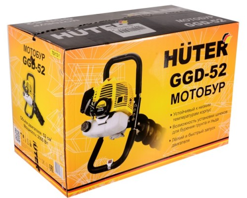 Мотобур HUTER GGD-52 [70/13/1]