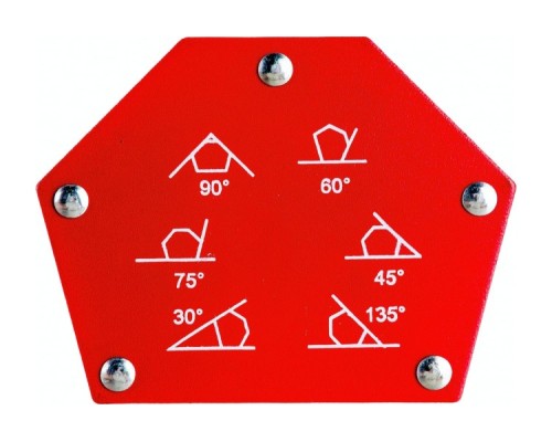 Магнитный угольник REXANT 12-4832 для сварки на 6 углов усилие 22,6 кг