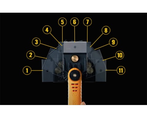 Нож-скребок для реза кожи Olfa OL-BTC-1/DX