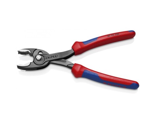 Клещи KNIPEX KN-8202200SB TwinGrip с фронтальным и боковым захватами