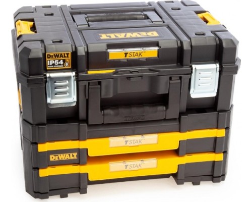 Ящик для инструмента DeWALT TSTAK комплект из 2-х модулей dw ii+iv [DWST83395-1]