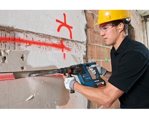 Перфоратор аккумуляторный BOSCH GBH 18 V-26 бесщеточный [0615990M3N] 1х8,0 Ач, картон