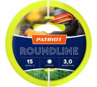 Леска триммерная PATRIOT 3,0 мм /15 м Roundline круг 805201019
