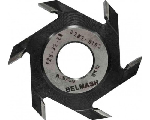 Фреза пазовая BELMASH 125х32х20 мм [RF0036A]