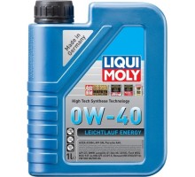 Масло моторное LIQUI MOLY SAE  0W40 Leiсhtlauf Energy 1 л 39034/21222 синтетическое [39034/21222]