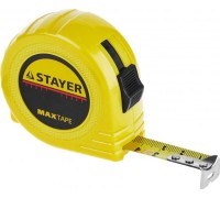 Рулетка STAYER MaxTape 10 / 25мм в ударопрочном корпусе из abs 34014-10-25