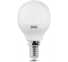 Лампа светодиодная GAUSS Шар elementary шар 10w 730lm 4100k е14 led [53120]