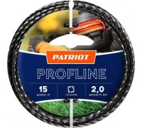 Леска триммерная PATRIOT 2,0 мм /15 м Profline   квадрат скрученный [805402201]
