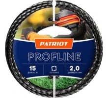 Леска триммерная PATRIOT 2,0 мм /15 м Profline   квадрат скрученный [805402201]