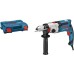 Дрель ударная сетевая BOSCH GSB 24-2 (БЗП) двухскоростная [060119C801] Кейс L-Case