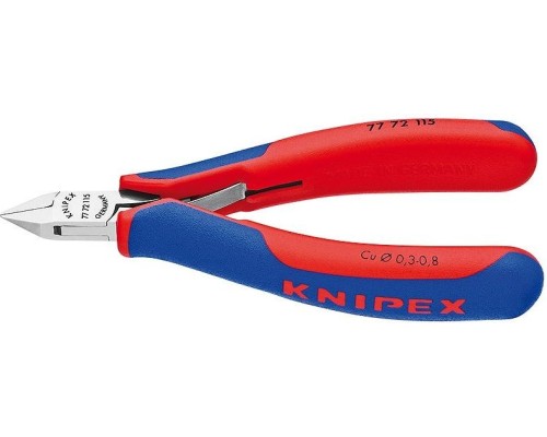 Бокорезы KNIPEX 7772115 для электроники 115 мм [KN-7772115]