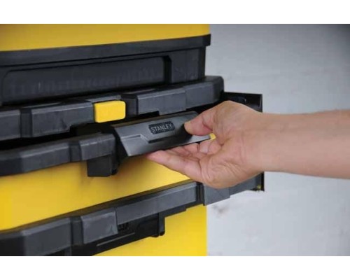 Ящик для инструмента STANLEY METAL PLASTIC ROLLING WORKSHOP YELLOW 1-95-621 [1-95-621]